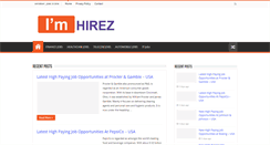 Desktop Screenshot of imhirez.com
