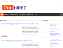 Tablet Screenshot of imhirez.com